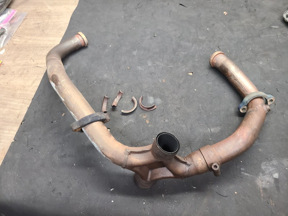 1998 Ducati ST2 944 Exhaust Pipe Header Down Pipe