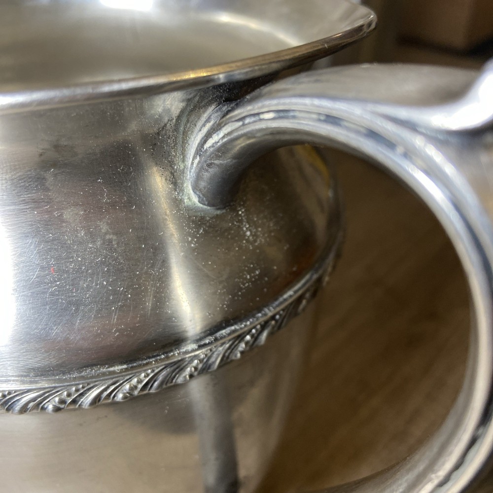 Antique Westminster Water Pitcher #1009 Engraved Initial B