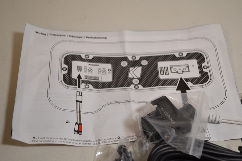 Kicker Amp Accessories