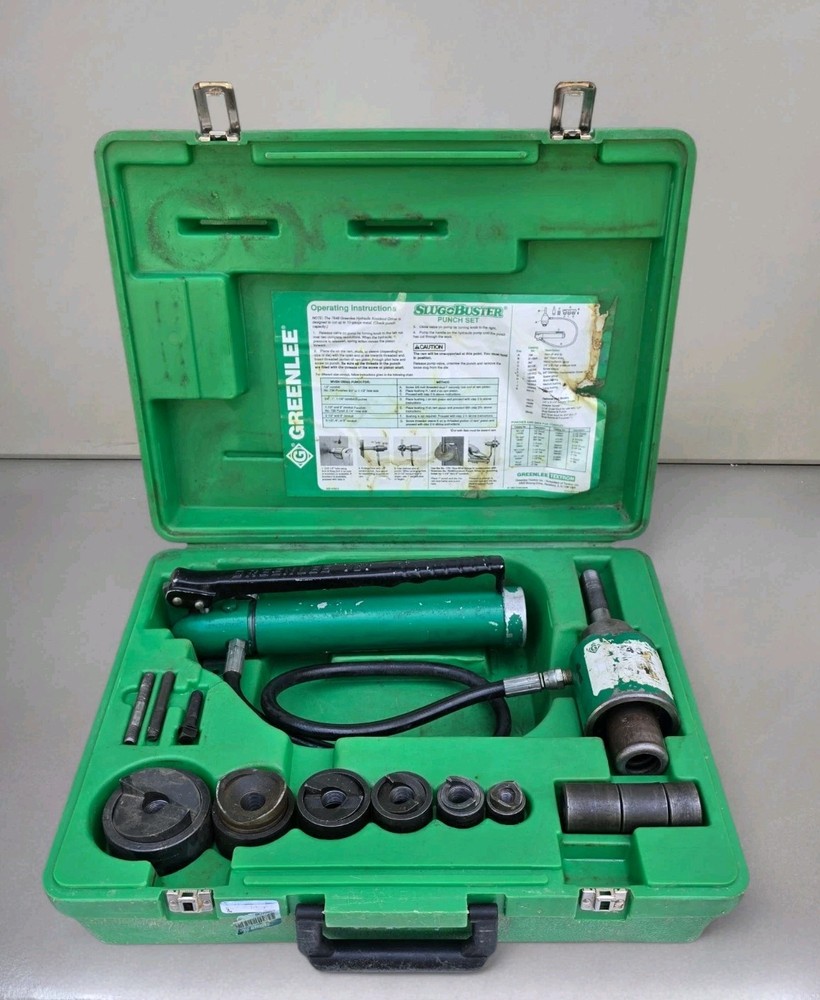 Greenlee Tool 7306 1/2"- 2"  Slugbuster Hydraulic Knockout #2