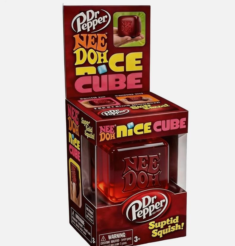 Needoh Limited Edition Dr Pepper Nice Cube Suptid Squish US