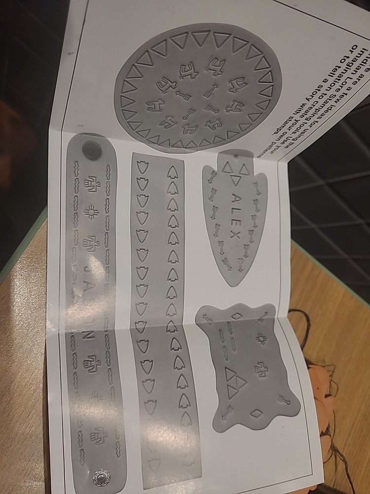 Leathercraft Kit Keychains