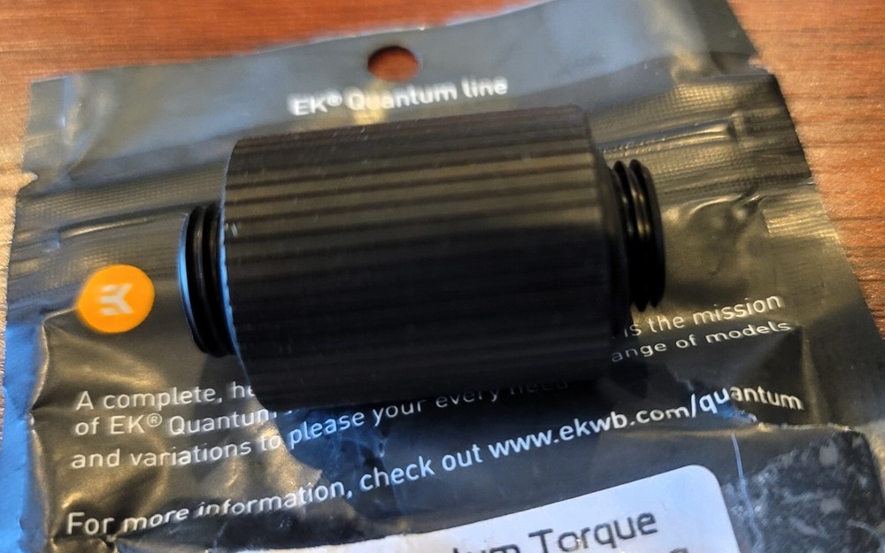EKWB EK-Quantum Torque Extender Static, MM 28, Black