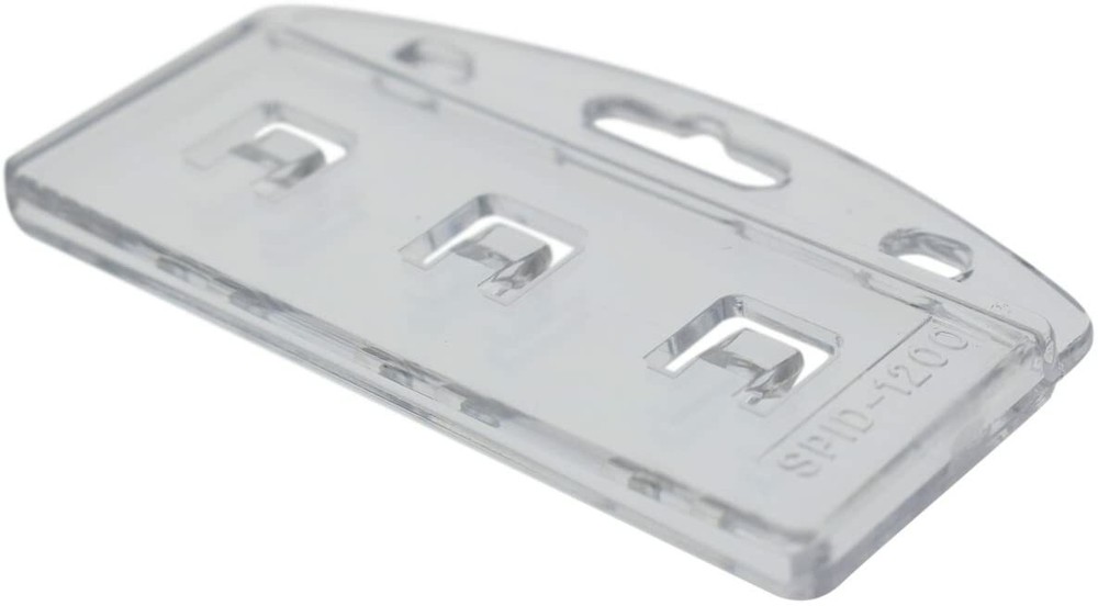 5 Pcs Vertical Half Card Smart Chip Insert Badge Holder - Specialist ID