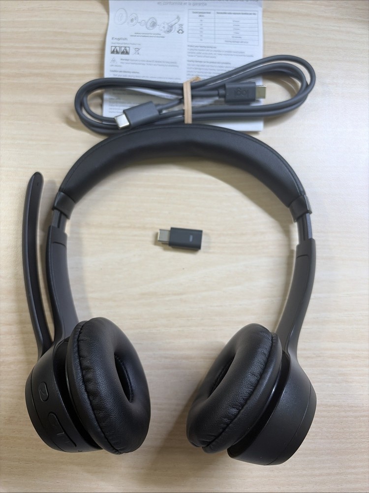 Logitech Zone 305 Wireless Bluetooth Headset Microsoft Teams Version with Dongle