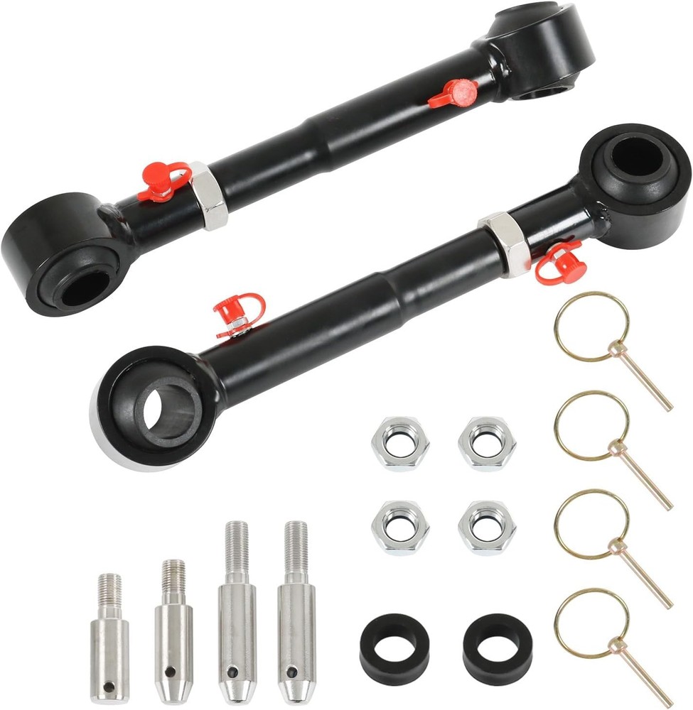 Adjustable Front Swaybar Quicker Disconnect System with 2.5" - 6" Lift Replace