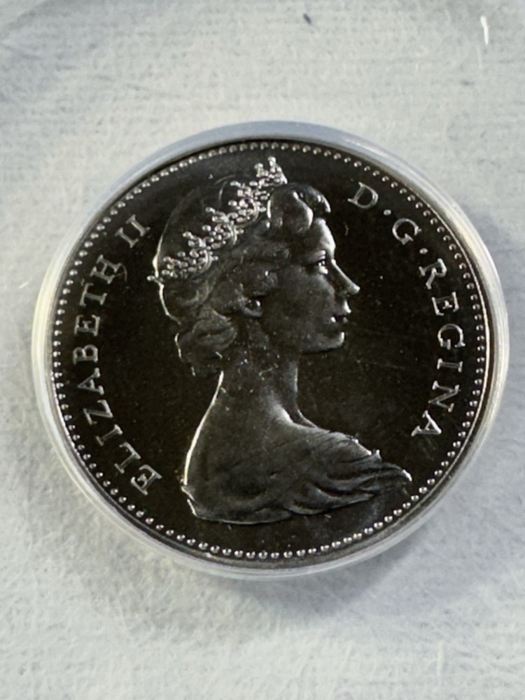 1970 Canada 5 Cents Proof Like Graded MS 67 by ANACS