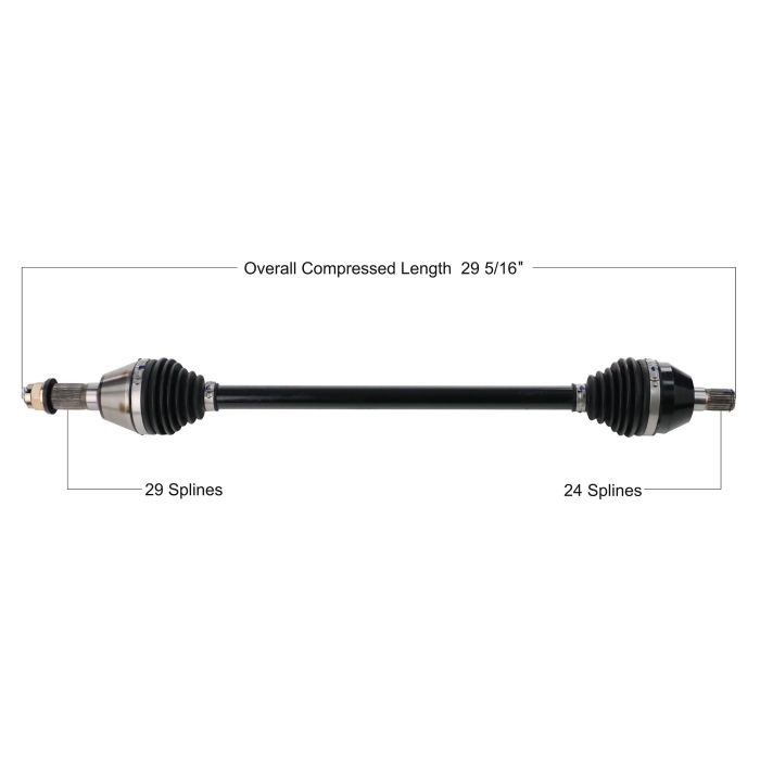 Tytaneum Front Left Right CV Axle CAN-7072
