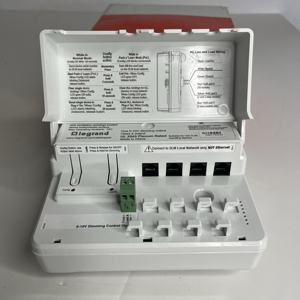 WATTSTOPER -LMRC-211 LEGRAND DLM SINGLE RELAY ROOM CONTROLLER.