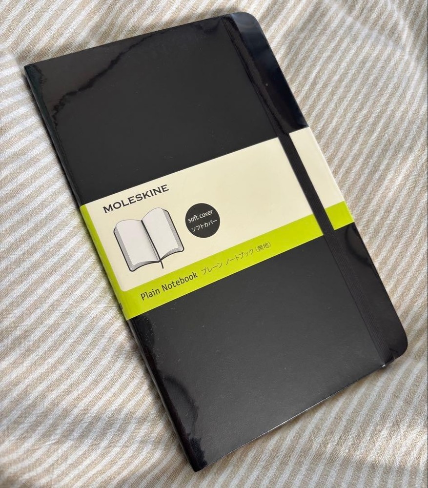 moleskine plain notebook