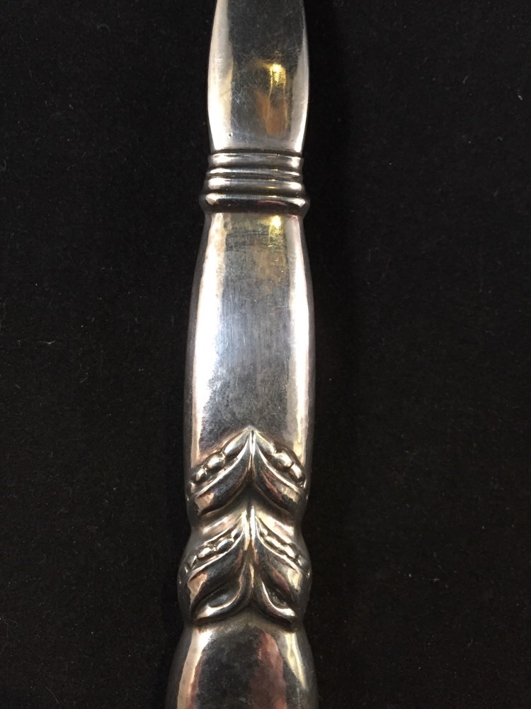 Georg Jensen Sterling Silver Salad Set Pattern # 57