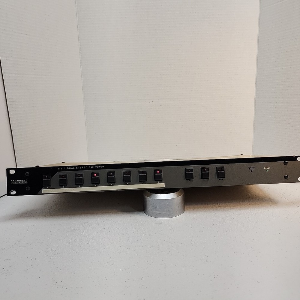 Broadcast Tools 8 x 2 Dual Stereo Switcher