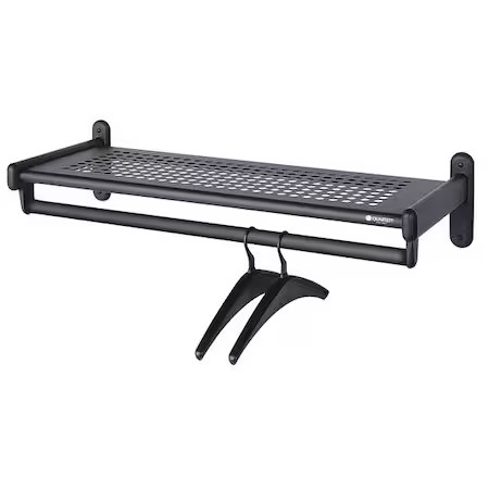 Quartet 20403 Shelf Rack, Black, 36 In