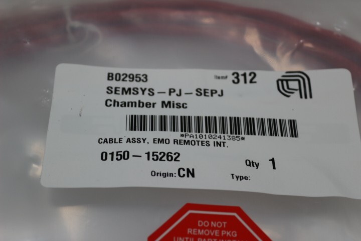 6453 Applied Materials 0150-15262 Cable Assy, EMO Remotes INT