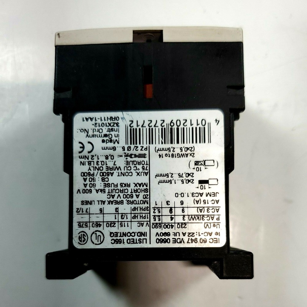 SIEMENS 3RT1016-1BB42 24VDC