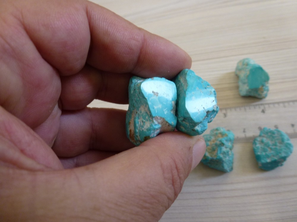 Natural Botryoidal Turquoise Nuggets 85 gram A+++