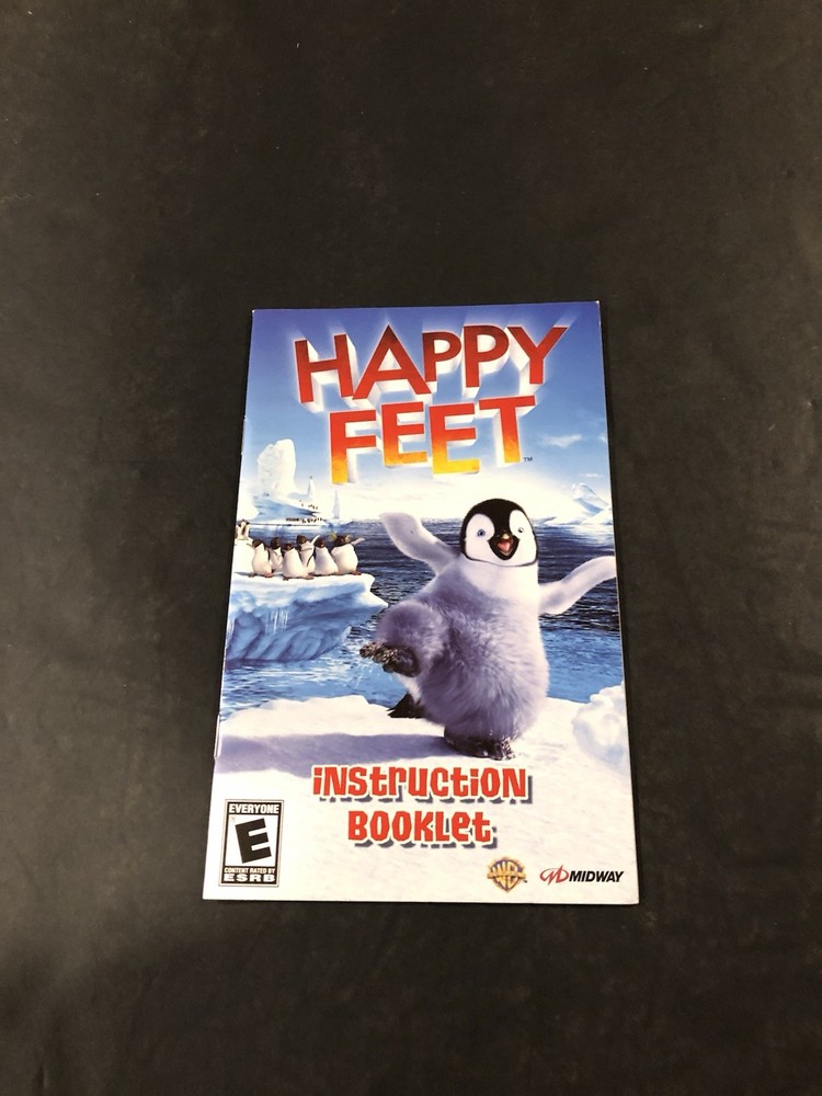 Happy feet ps2 Manual only