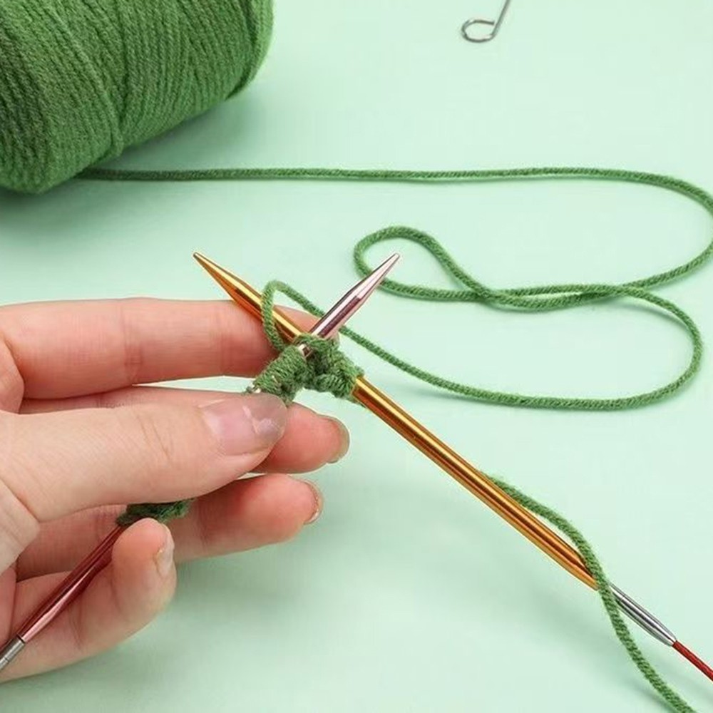 Crochet Tool Set for Knitting Projects with 13 Pairs of Interchangeable Hooks