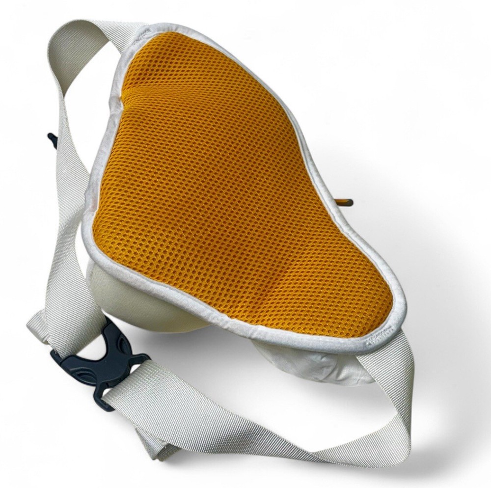Nathan Elite Hydration Belt Adjustable With 22oz Bottle Orange & White