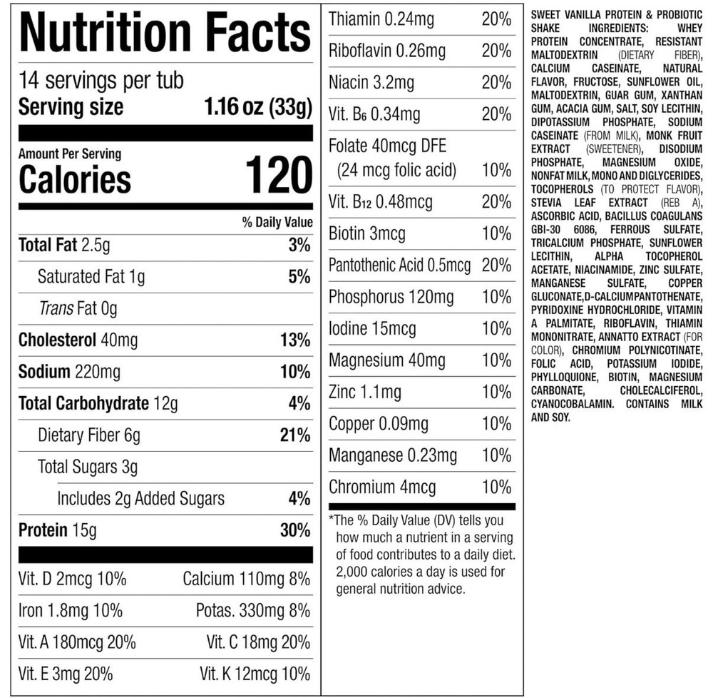 Nutrisystem ProSync Chocolate Meal Replacement Protein Shake Mix - 14 Servings