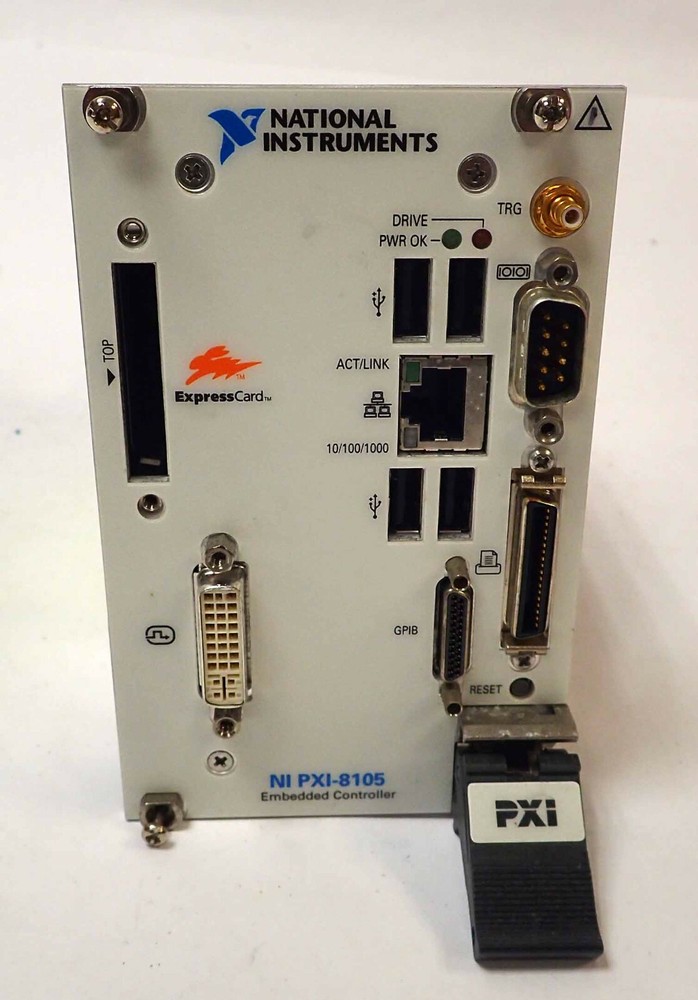 NATIONAL INSTRUMENTS NI PXI-8105 EMBEDDED CONTROLLER MODULE