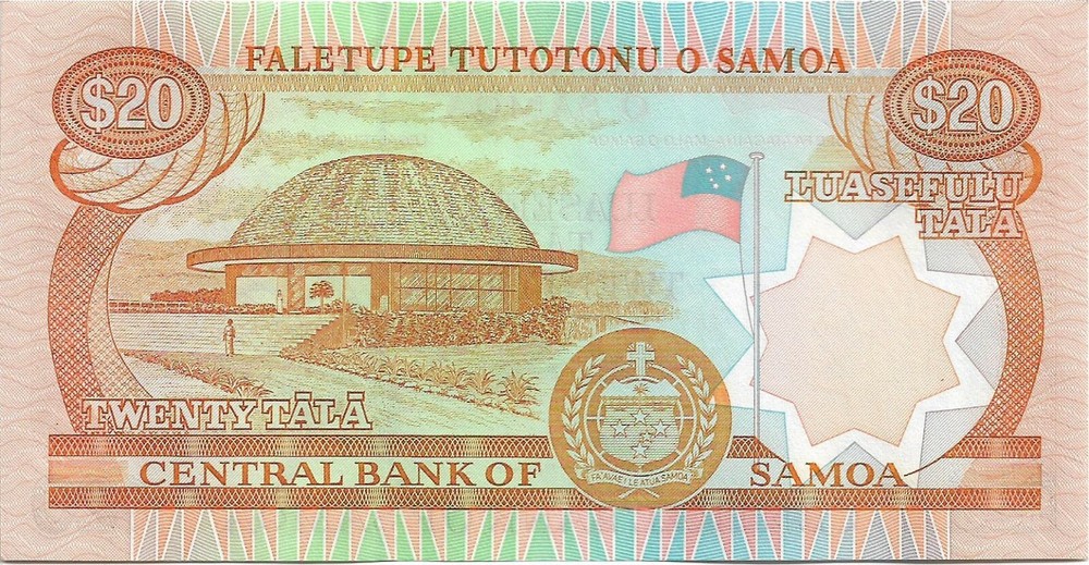 SAMOA 20 Tala 2002 Series E Signature 2 P35b UNC