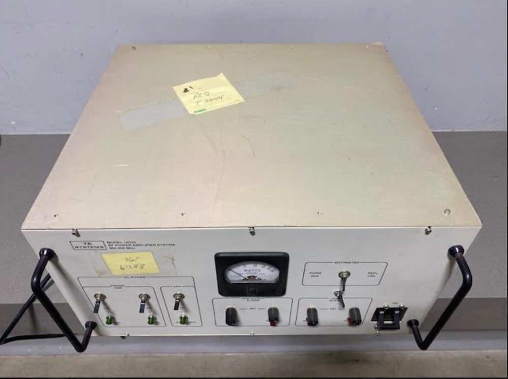 TE Systems 16235 800-900 Mhz RF Power Amplifier System