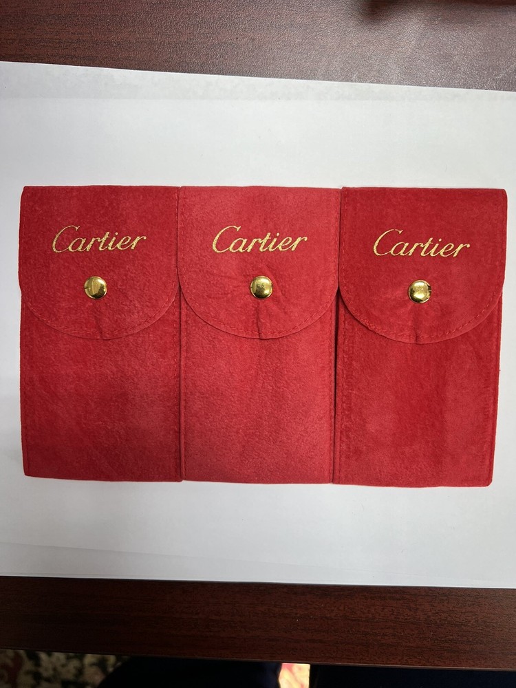 Cartier Watch Travel Pouch With Insert