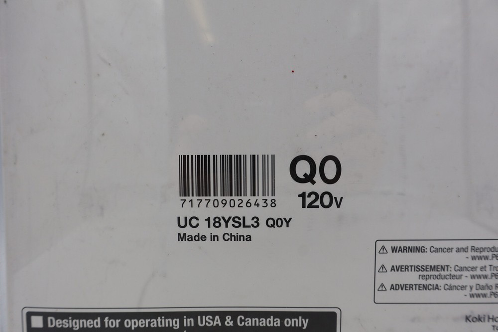 Metabo UC 18YSL3 Battery Charger - NEW