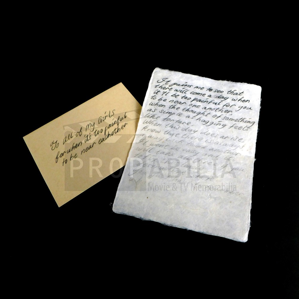 CHARMED Marisol's Letter and Envelope Original Prop S03E12 (0314-3189)