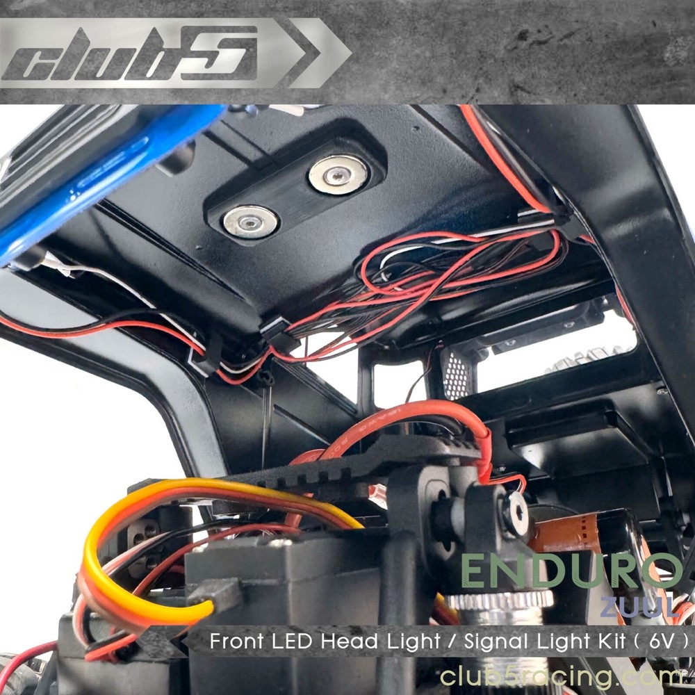 Front LED Head Light / Signal Light Kit for Element Enduro Zuul ( 6V )