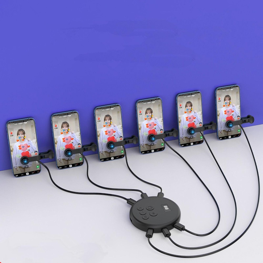 Phone Screen Auto Clicker Simulated Finger Mute Connect Auto Point Device ee
