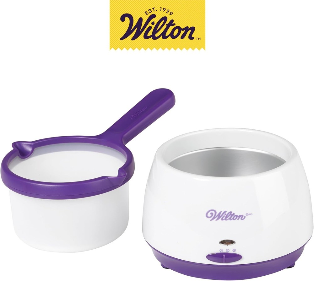 Versatile 2.5-Cup Candy Melting Pot with Dual Temperature Control & Easy Cleanup