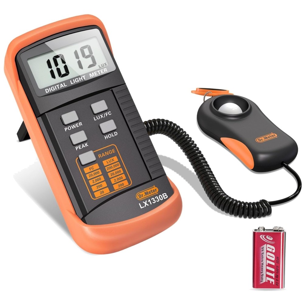 Indoor Outdoor Lighting Intensity Meter