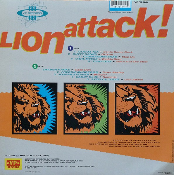 Various - Lion Attack (LP, Comp) (Mint (M)) - 3846236194