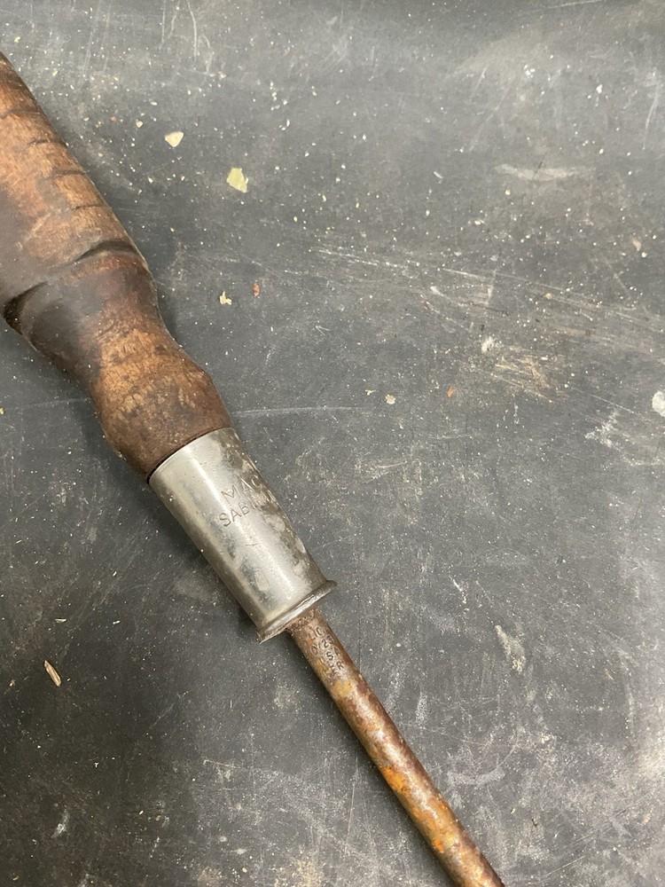 Vintage Mac Tools Phillips Head Screwdriver Wood Handle