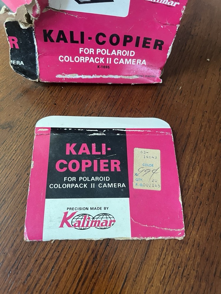 Vintage Kali Copier for Polaroid Camera