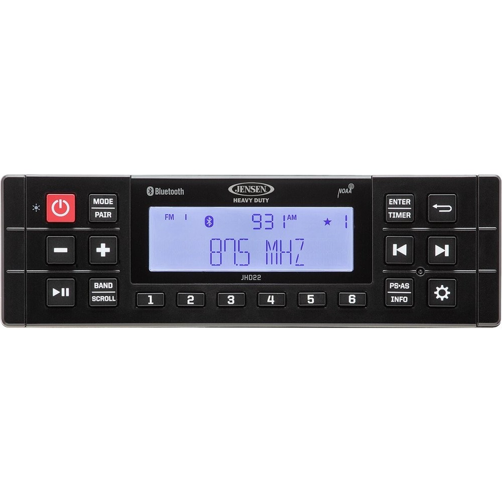 Jensen Heavy Duty Bluetooth Stereo JHD22B