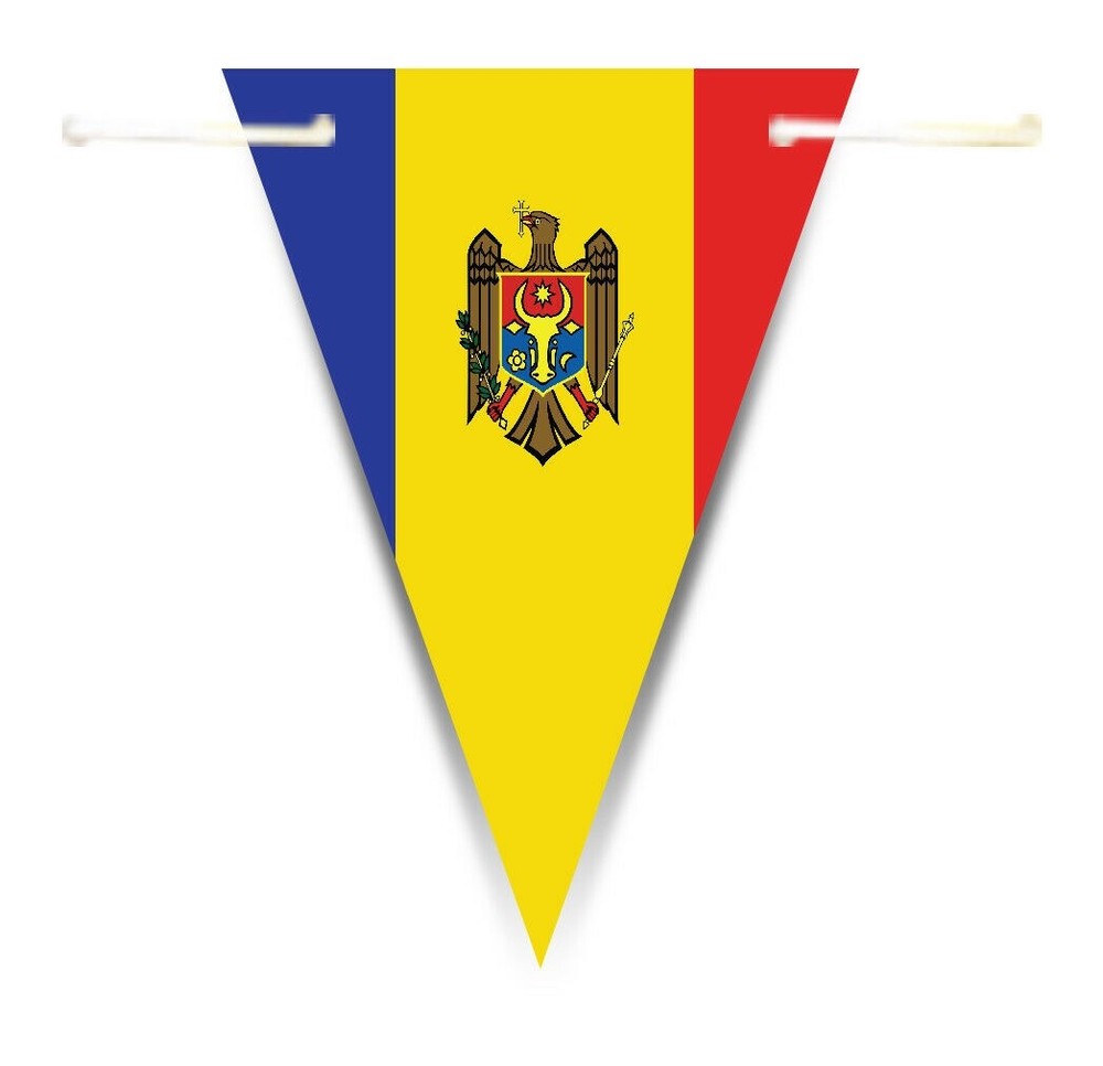 World Flags Triangle Bunting，40FT Fabric Decor with 32 Flags