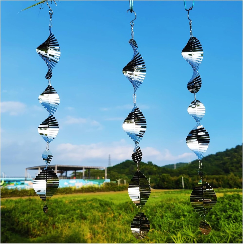 Bird Deterrent Spinners - Reflective Garden Decor