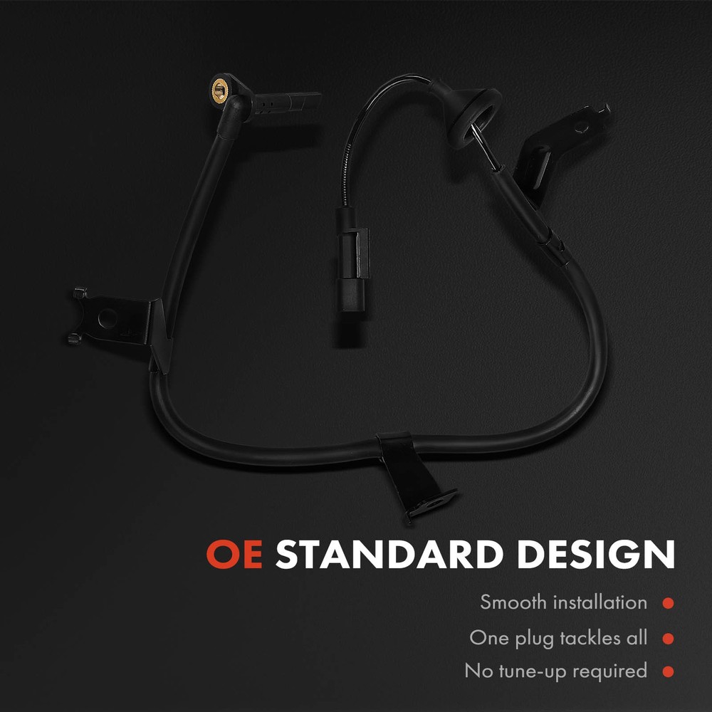 2Pcs Rear ABS Wheel Speed Sensor for Mitsubishi Lancer 2008-2015 Evolution Turbo