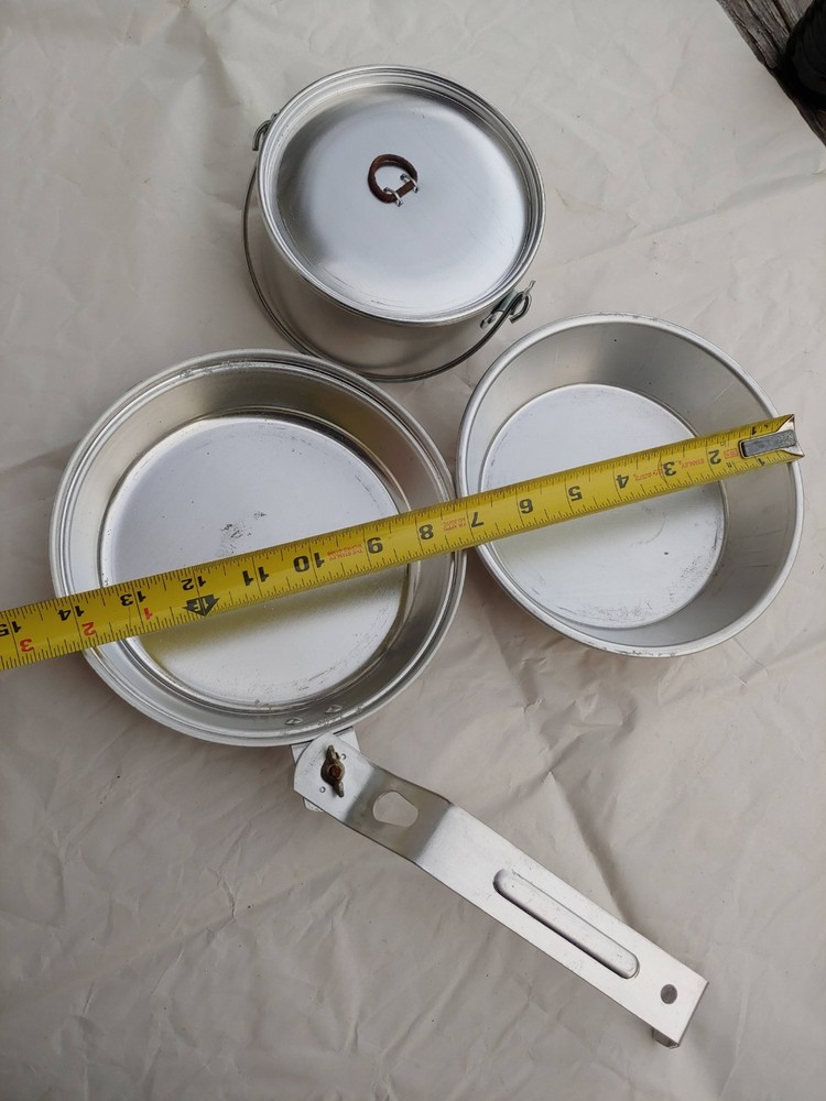 Trail Mess Scouts Cookware Hiking Camping 4 Piece Set