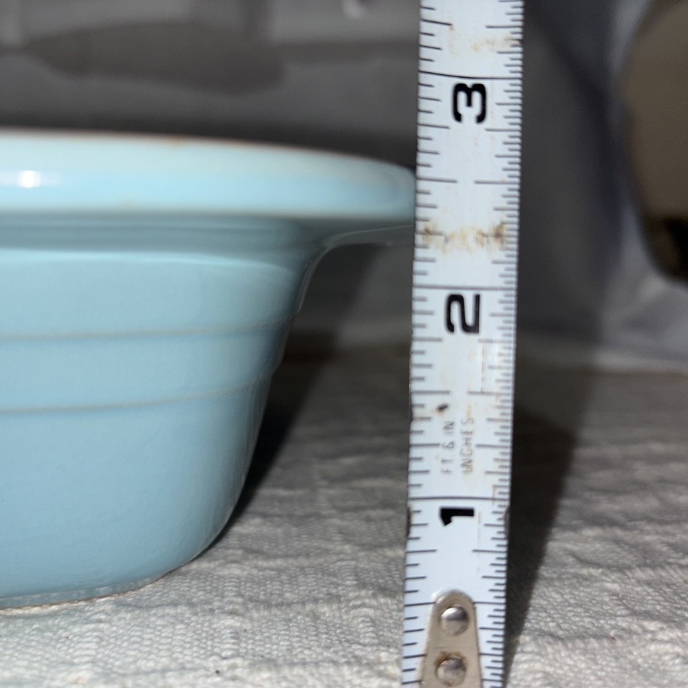 Le Creuset Light Blue Rectangular Casserole Pan Baking Dish 16-24