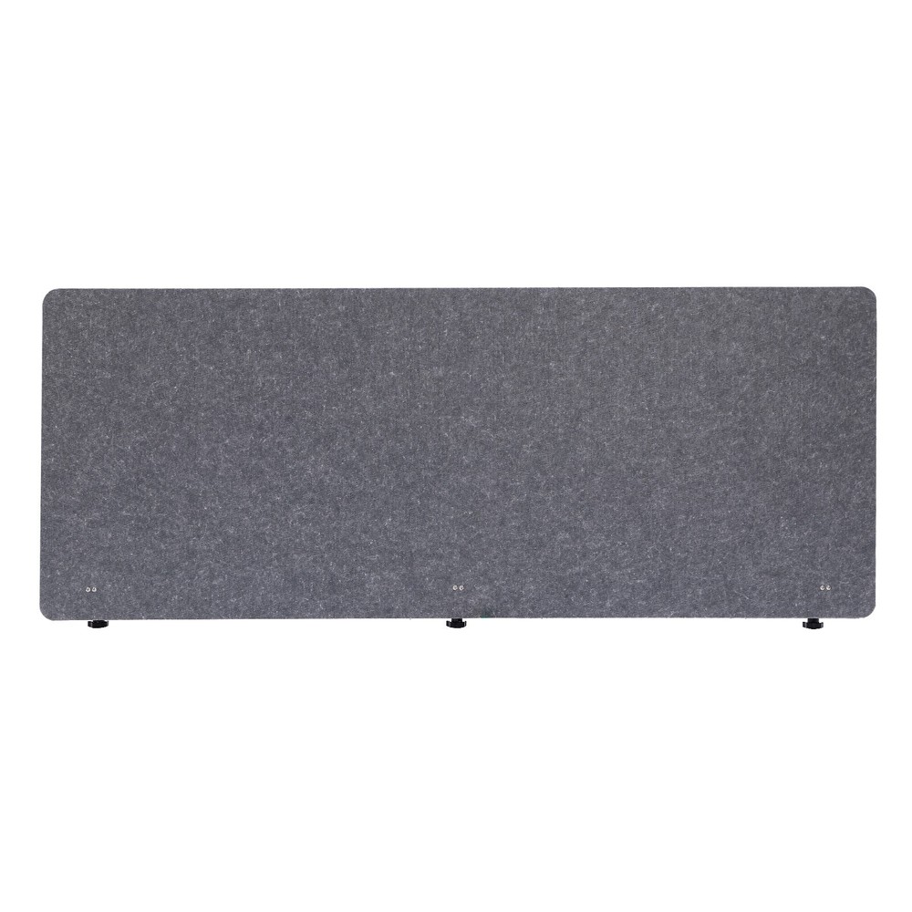 Office Partition, Polyester Desk Divider, Desktop Privacy Panel Table Mounted