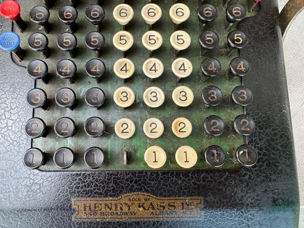 VICTOR Adding Machine Vintage 1920's Working