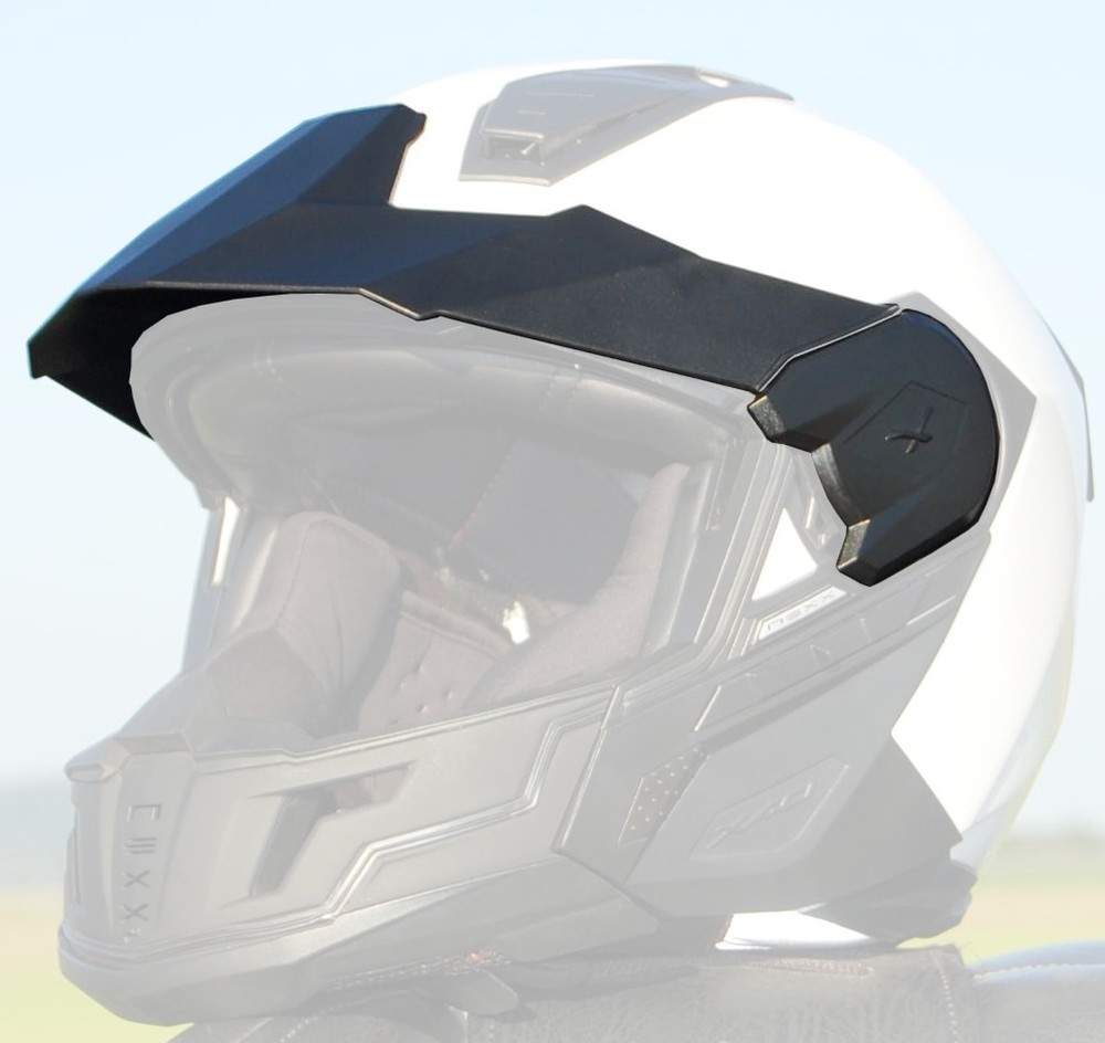Nexx X.40 Helmet Replacement Visor/Peak Matte Black