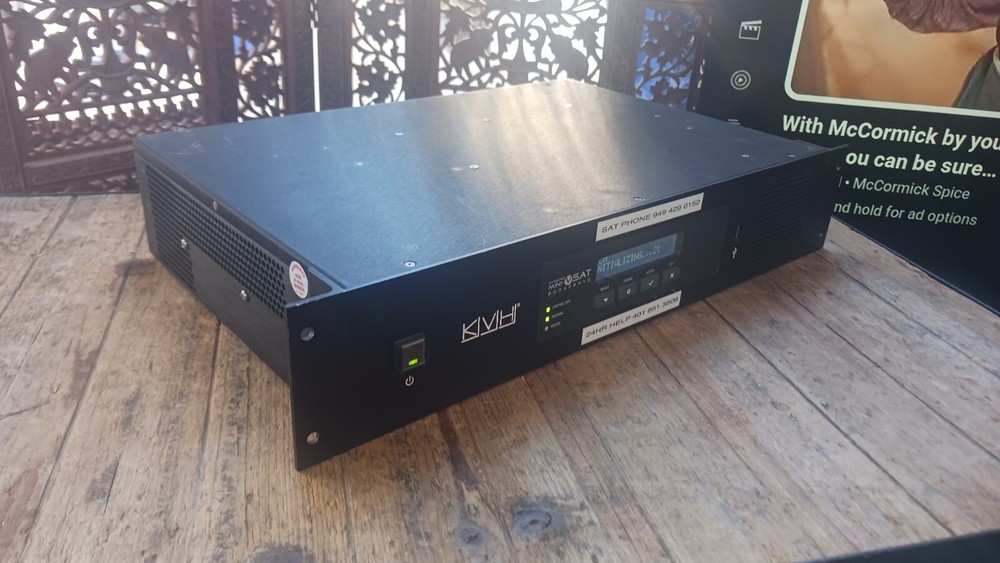 KVH Industries Mini-VSAT Broadband Control Unit & Modem