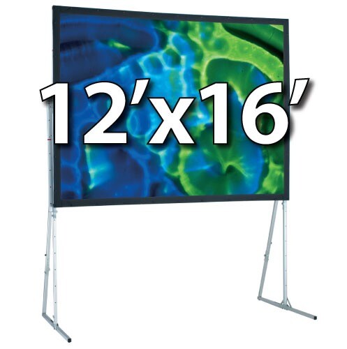 DRAPER 241034 - UFS 12'x16' COMPLETE SCREEN SYSTEM - FRONT PROJECTION - HD-LEGS