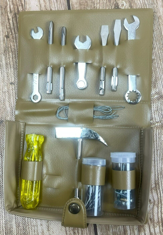Vintage Just In Case TOOL KIT With Box