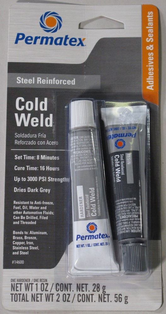 Permatex 14600 Cold Weld Bonding Compound - 2 oz.